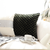 Urban Light Luxury Pillow Dark Night Checke Square Throw Pillow