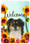 Border Collie - HHS Welcome Indoor/Outdoor Aluminum Sign