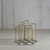 Burnished Gold Test Tube Cluster Vase