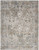 7' X 9' Gray Floral Distressed Area Rug