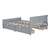 Gray Wood Queen Bed Frame