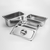 Gastronom GN Pan Full Size GN Pan  Deep Stainless Steel Tray