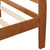 Oak Wood Twin Bed Frame