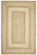 5’ x 8’ Tan Geometric Bordered Area Rug