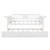 White Wood Twin Day Bed With Trundle