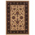 10' X 13' Ivory And Black Oriental Area Rug