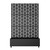 71" X 47" Black Galvanized Metal Rectangular Planter Box
