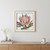 Petal Palette Collage II Brown Shadowbox Bold Art Wall Art