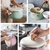 Enamel Milk Pot Ceramic Saucepan with Lid Stockpot