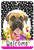 Boxer Uncropped - HHS Paw Prints Welcome Indoor/Outdoor Aluminum Sign