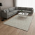 10' X 14' Beige And Ivory Geometric Washable Area Rug With UV Protection