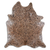 PRINTED HAIR ON COWHIDE PRINTED SALT AND PEPPER