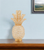 13" Gold and Faux Crystal Pineapple Tabletop Sculpture
