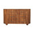 53" Brown Solid Wood Six Drawer Sideboard