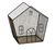8" Metal Wire House