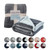 King Blush Polyester Knitted Plush Blanket