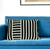 20" X 7" X 20" Transitional Black Solid Pillow Cover With Poly Insert