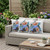 Set of Three Gray Flamingo Indoor Outdoor Throw Pillow