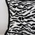 Abstract Zebra Stripe Accent Pillow Cover