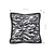 Abstract Zebra Stripe Accent Pillow Cover