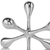7" Silver Buffed Aluminum Decorative Jack