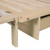 Gold Wood Queen Murphy Bed With USB And Drawer