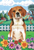 Beagle - Tomoyo Pitcher Spring Outdoor Flag