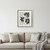 Modern Petals II Gold Framed Wall Art