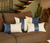 Vegan Faux Leather Detailed Throw Pillow Set of 4