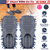 Mop Slippers Unisex Detachable Floor Mopping Shoes