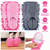Mop Slippers Unisex Detachable Floor Mopping Shoes