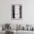 Motif Hand Painted Brown Floater Frame Wall Art