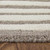 3' X 5' Blue And Ivory Wool Abstract Hand Tufted Area Rug