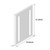 31" Clear Lighted Unframed Bathroom Vanity Mirror