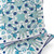 Set of Two Light Blue And White Botanical Indoor Outdoor Throw Pillow