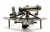 8.5" X 8" X 4.5" Nautical Sextant In Wood Box Large
