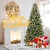 8' Pre Lit Full Fir Christmas Tree With Decorations