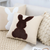 Bunny Silhouette Pillowcase