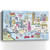 Homeroots Home Decor 36" Fun Illustrated NYC Map Canvas Wall Art