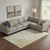 10' X 14' Beige And Ivory Abstract Washable Area Rug With UV Protection