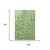 10' X 14' Green Ivory And Gray Abstract Geometric Washable Area Rug With UV Protection
