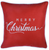 Set Of 4 18" Merry Christmas Throw Pillow Cover In Multicolor