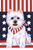 Westie- Tomoyo Pitcher Patriot Garden Flag