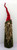 34" Brown And Dark Green Steel Christmas Gnome