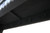 70" Black Floral Solid Wood Solid Wood Storage Bench with Flip Top