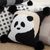 Panda PomPom Decorative Pillowcase