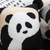 Panda PomPom Decorative Pillowcase