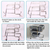 Tier Food Trolley Food Waste Cart Five Buckets Kitchen Food Utility x Round