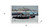 10" Unfinished Wood Hand Painted Model Boat