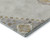9' X 12' Ivory Gray And Beige Oriental Washable Area Rug With UV Protection